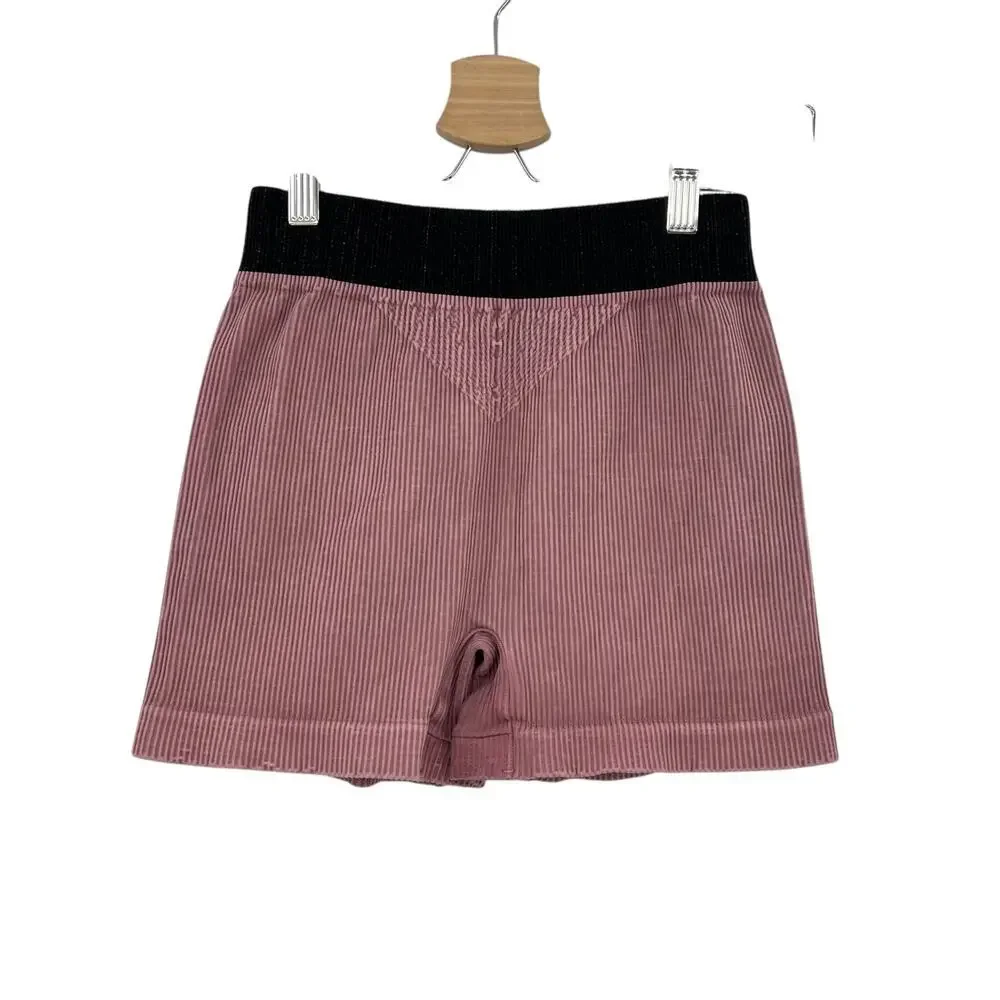 Free People Movement Prajna Shorts‎ Vintage Assam Red Size Medium / Large